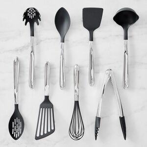 All-Clad Silver and Black Utensil Collection